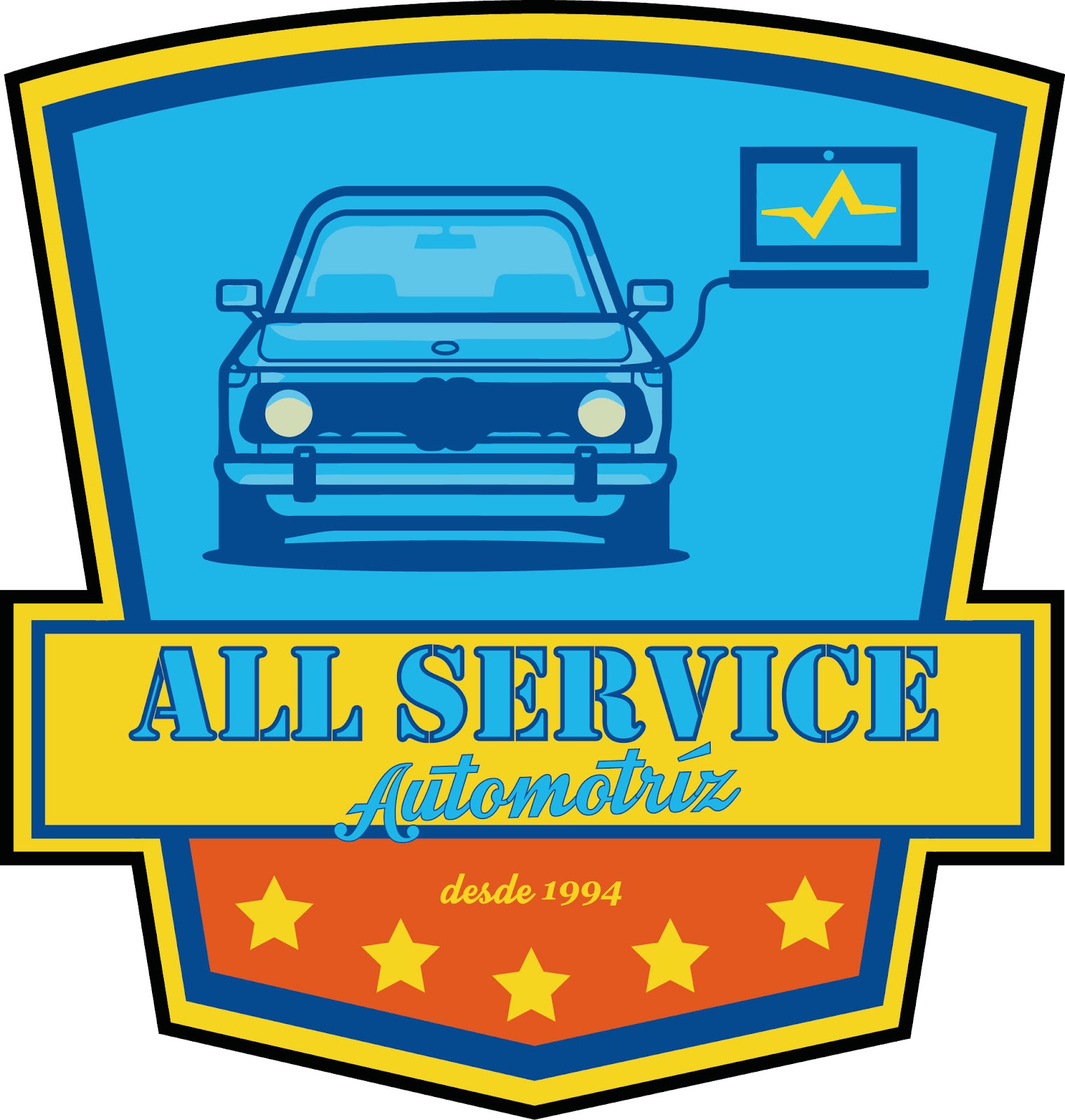 Escudo de All Service Automotriz, desde 1994